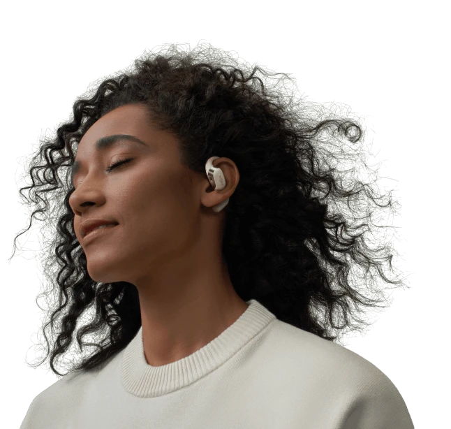 open ear headphones designed for all-day comfort and long wear.