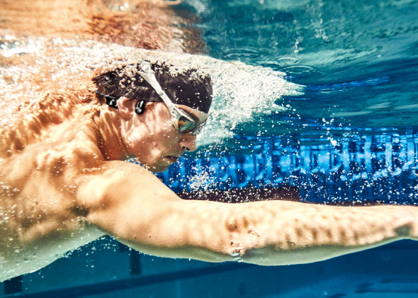 How bone conduction headphones for swimming work