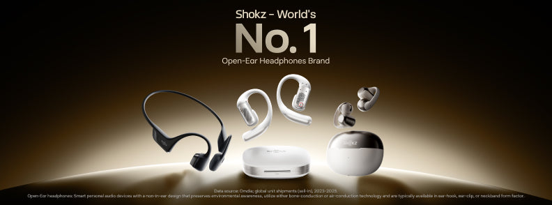 World's No.1 Open-Ear Headphones Brand | Shokz Leads the Open-Ear Revolution