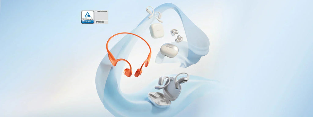 Shokz Open-Ear Headphones are the First in the Category to Receive TÜV Rheinland's Comfortable Fit Certification