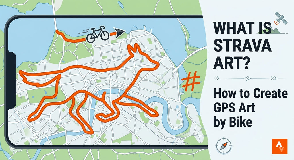 What Is Strava Art? How to Create GPS Art by Bike