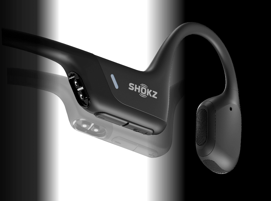 Unisex, Shokz OpenRun Pro Wireless Headphones - Black