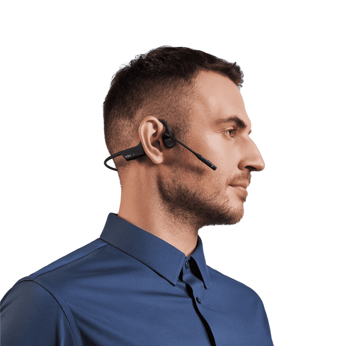 SHOKZ OpenComm2 Auriculares Bluetooth Duales De Diseño Abierto Con Tecnologia De Sonido Oseo SHOKZ OpenComm2 Auriculares Bluetooth Duales De Diseño Abierto Con Tecnologia De Sonido Oseo