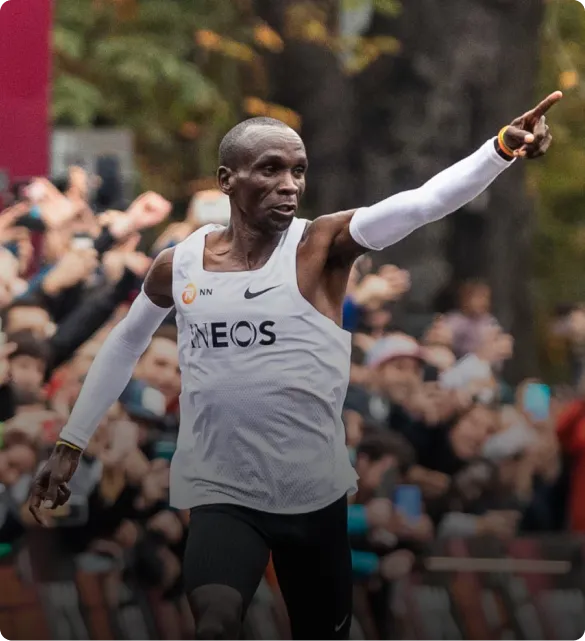 Shokz athletes eliud kipchoge