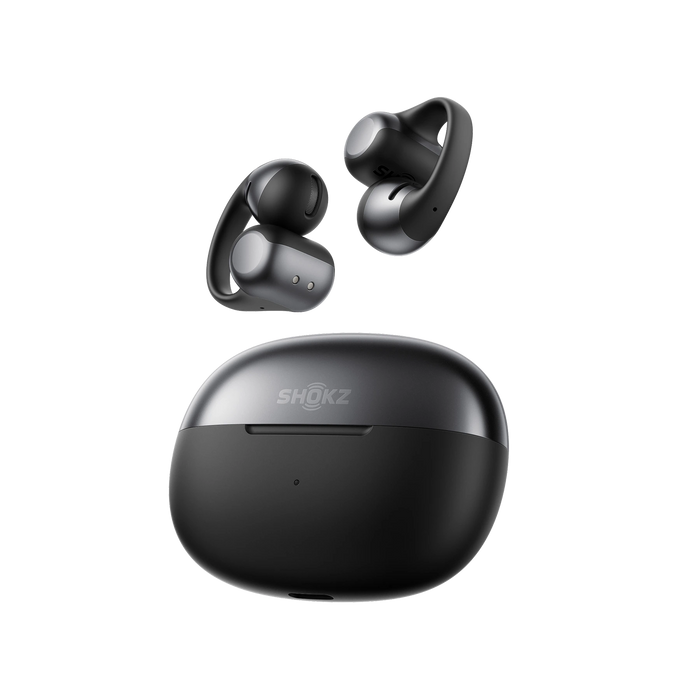 【美品】SHOKZ OPEN DOTS ONE 【保証付き】 Shokz OpenDots ONE Open Ear True Wireless Earbuds Black E310