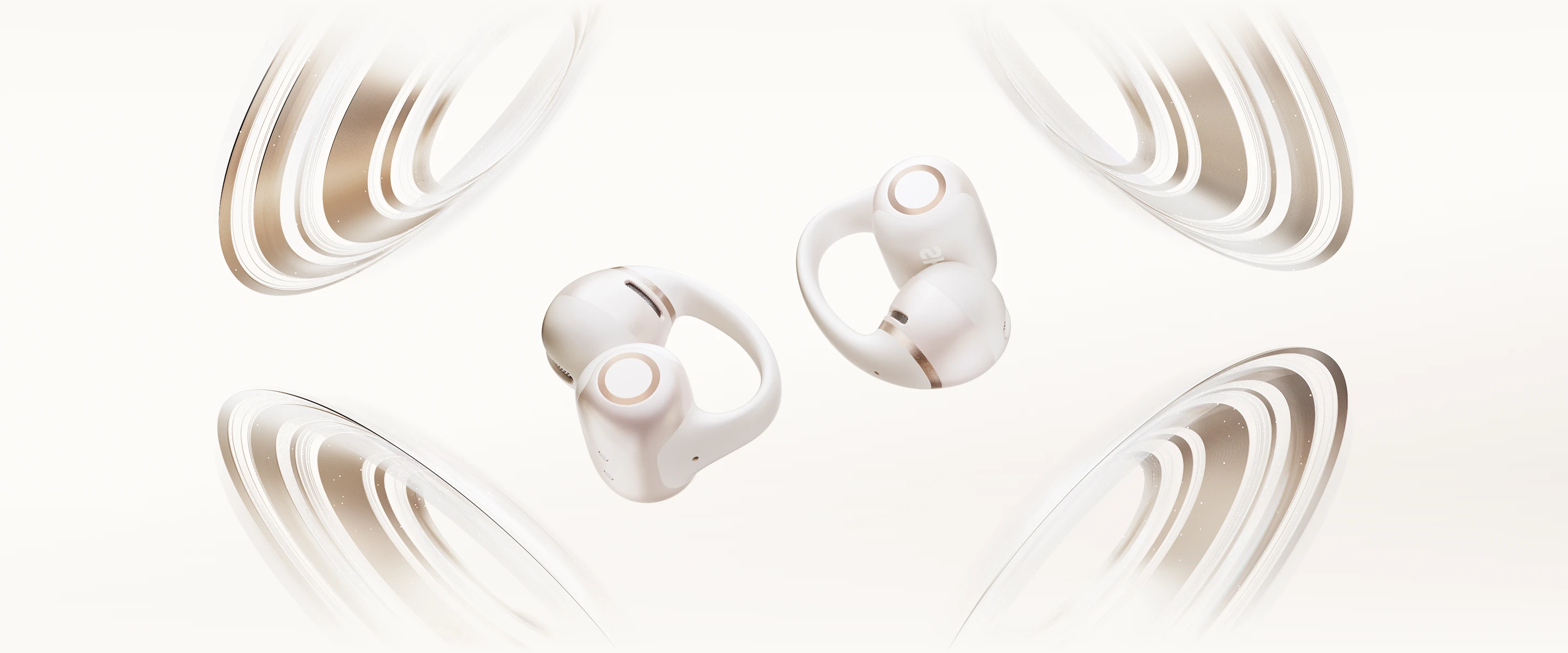 Shokz OpenDots 2 | Flagship Open Ear Clip-On Earbuds