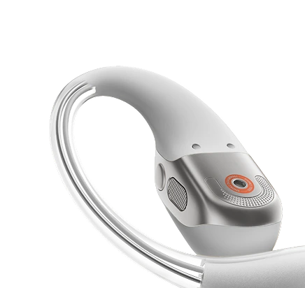 Adaptable, <br>
Flexible Ear Hook 