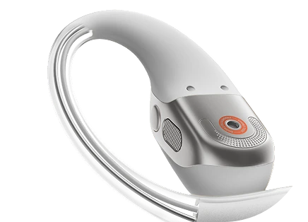 Adaptable, <br>
Flexible Ear Hook 