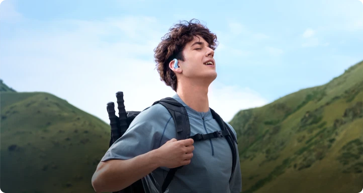 Shokz OpenFit Air 2 – Light as air. Built for motion.