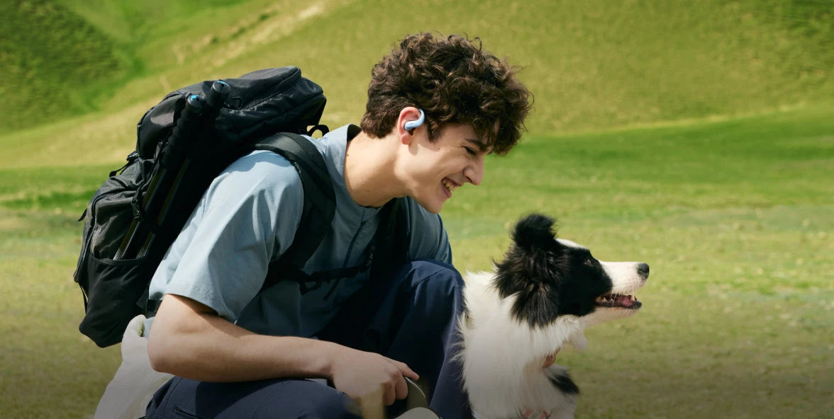 Shokz OpenFit Air 2 – Sleek. Streamlined. Pocket-sized.