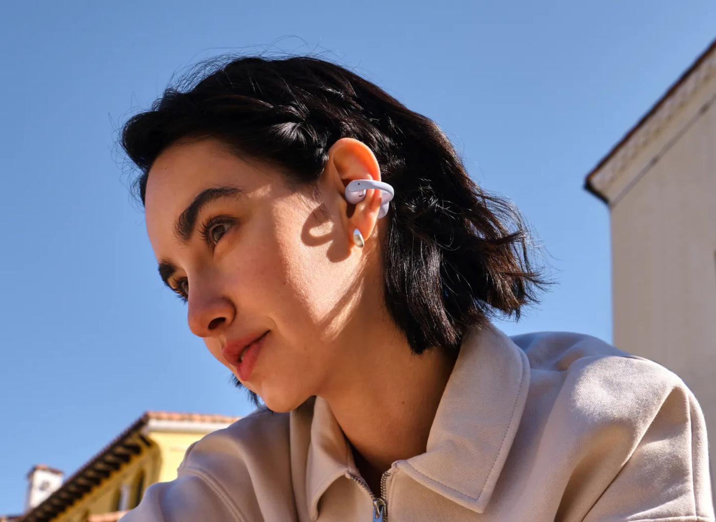 Open-ear clip-on headphones for everyday use | OpenDots Air