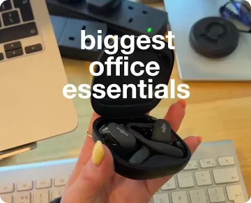 open-ear headphones for office work and seamless communication