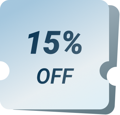 15% off